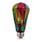 Feit Electric Feit ST19 E26 (Medium) Filament LED Bulb Multi-Colored 25 Watt Equivalence 1 pk ST19/MOSAIC - alternate 3